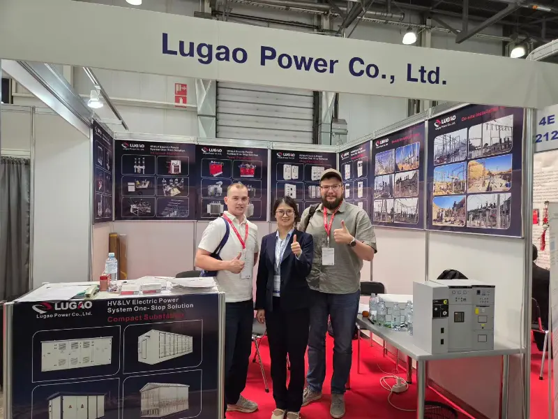 러시아어권 시장 탐색, 러시아 국제 전력 및 에너지 전시회에서 Lugao Power 전시